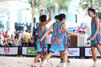 ภาพบาสเกตบอล 3x3 แชมป์กีฬา 7HD 2025 [15 มิ.ย.ช่วงบ่าย]