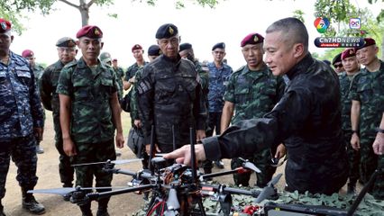 ผบ.สส. ตรวจเยี่ยมการฝึกหน่วยเฉพาะกิจปฏิบัติการพิเศษร่วม