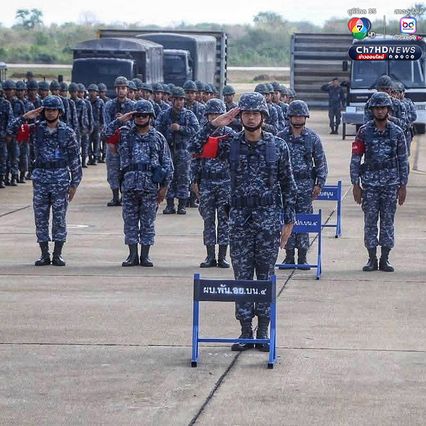 กองทัพอากาศไทย โพสต์ภาพการซ้อมรบ ของหน่วยกำลังรบภาคพื้น คือการเตรียมพร้อมขั้นสูง ในการปกป้องอธิปไตย