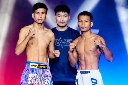 ONE ลุมพินี : 22 นักกีฬา ผ่านด่านตาชั่ง พร้อมลุยแหลกศึก ONE ลุมพินี 113