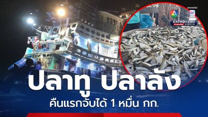 สิ้ดสุดมาตาการปิดอ่าวไทย คืนแรกจับปลาทู 1 หมื่น กก.