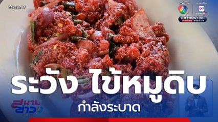 ระวัง ไข้หมูดิบ กำลังระบาด