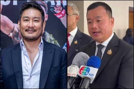ONE Championship : รัฐบาลส่งสัญญาณ พร้อมหนุน ONE ดันมวยไทยสู่เวทีโลก