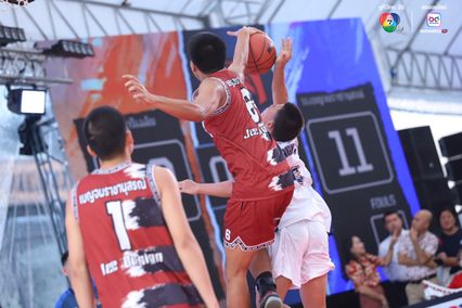 ภาพบาสเกตบอล 3x3 แชมป์กีฬา 7HD 2025 รอบชิงแชมป์ประเทศไทย รอบแรก
