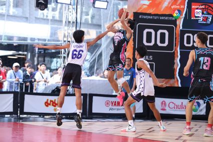 ภาพบาสเกตบอล 3x3 แชมป์กีฬา 7HD 2025 รอบชิงแชมป์ประเทศไทย รอบรองชนะเลิศ