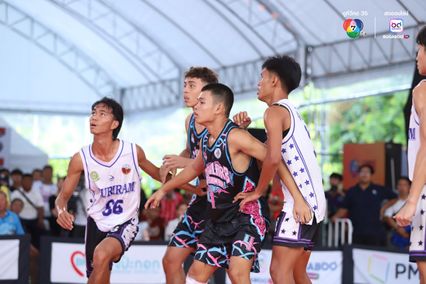 ภาพบาสเกตบอล 3x3 แชมป์กีฬา 7HD 2025 รอบชิงแชมป์ประเทศไทย รอบรองชนะเลิศ