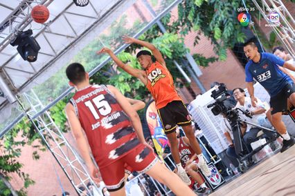 ภาพบาสเกตบอล 3x3 แชมป์กีฬา 7HD 2025 รอบชิงแชมป์ประเทศไทย รอบรองชนะเลิศ