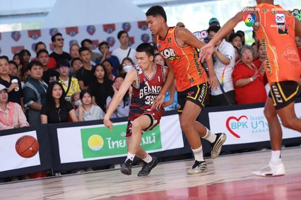 ภาพบาสเกตบอล 3x3 แชมป์กีฬา 7HD 2025 รอบชิงแชมป์ประเทศไทย รอบรองชนะเลิศ