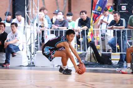 ภาพบาสเกตบอล 3x3 แชมป์กีฬา 7HD 2025 รอบชิงแชมป์ประเทศไทย รอบรองชนะเลิศ