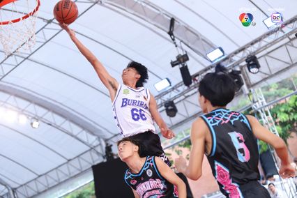 ภาพบาสเกตบอล 3x3 แชมป์กีฬา 7HD 2025 รอบชิงแชมป์ประเทศไทย รอบรองชนะเลิศ