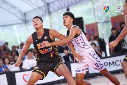 ภาพการแข่งขันบาสเกตบอล 3x3 นักเรียนชาย แชมป์กีฬา 7HD 2025 รอบชิงแชมป์ประเทศไทย