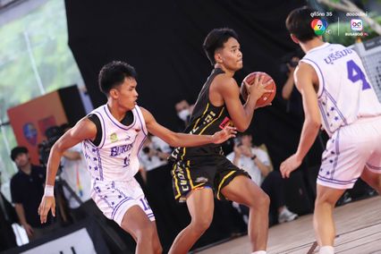 ภาพการแข่งขันบาสเกตบอล 3x3 นักเรียนชาย แชมป์กีฬา 7HD 2025 รอบชิงแชมป์ประเทศไทย