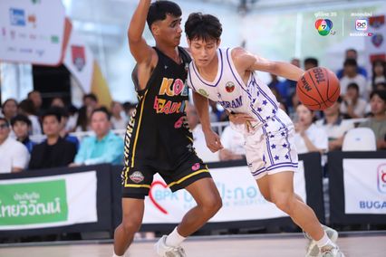 ภาพการแข่งขันบาสเกตบอล 3x3 นักเรียนชาย แชมป์กีฬา 7HD 2025 รอบชิงแชมป์ประเทศไทย