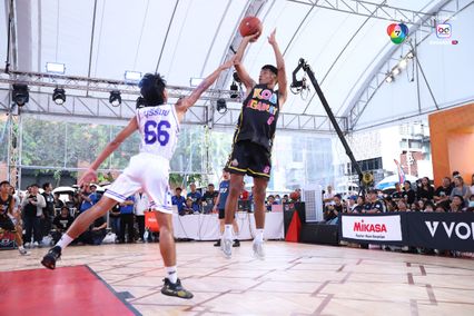 ภาพการแข่งขันบาสเกตบอล 3x3 นักเรียนชาย แชมป์กีฬา 7HD 2025 รอบชิงแชมป์ประเทศไทย