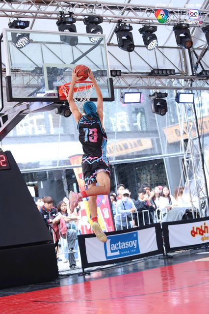ภาพ SLAM DUNK CONTEST การแข่งขันบาสเกตบอล 3x3 นักเรียนชาย แชมป์กีฬา 7HD 2025