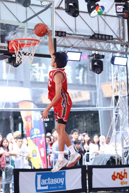ภาพ SLAM DUNK CONTEST การแข่งขันบาสเกตบอล 3x3 นักเรียนชาย แชมป์กีฬา 7HD 2025