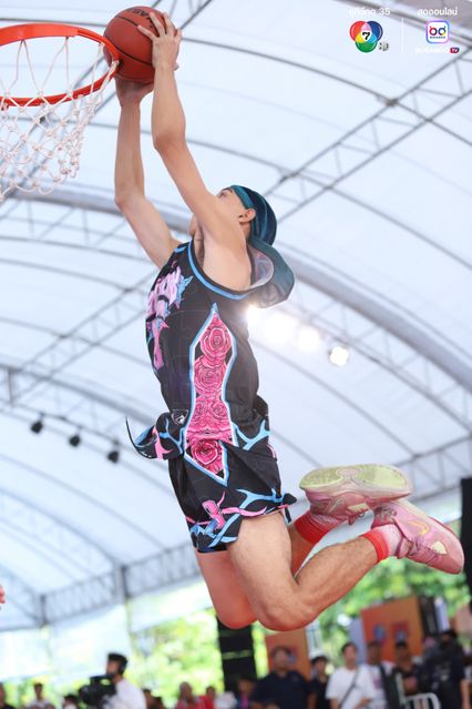 ภาพ SLAM DUNK CONTEST การแข่งขันบาสเกตบอล 3x3 นักเรียนชาย แชมป์กีฬา 7HD 2025