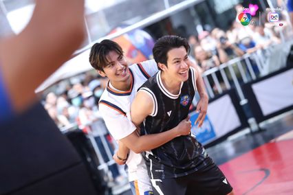 ภาพการแข่งขันบาสเกตบอล 3x3 คู่พิเศษ ในการแข่งขันบาสเกตบอล 3x3 นักเรียนชาย แชมป์กีฬา 7HD 2025