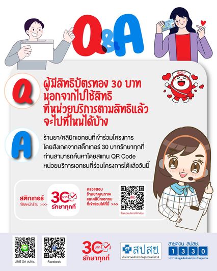 วิธีตรวจสอบ ร้านยา คลินิกเอกชนใกล้บ้าน บัตรทองรักษาฟรี!