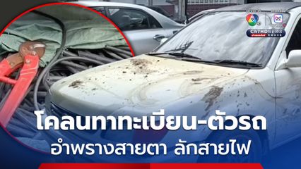 โจรน้าหลานตระเวนขโมยสายไฟตามโรงงานมูลค่านับแสน