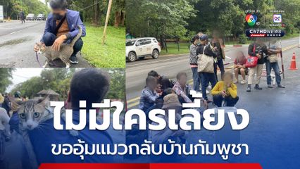 สาวกัมพูชา ทิ้งงานกลับประเทศ หลังสมเด็จฯ ฮุน เซนบอกขุดบังเกอร์ เผย ไม่สบายใจ ห่วงครอบครัว ขอนำแมวกลับด้วย