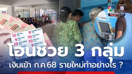 ตรวจสิทธิกลุ่มเปราะบาง ก.ค.68 ทั้ง3 กลุ่ม รายใหม่ทำอย่างไร