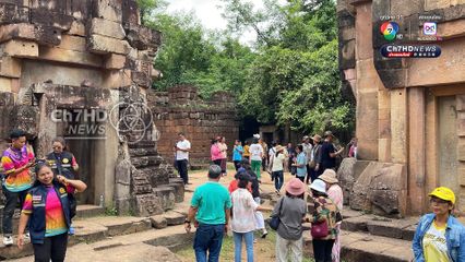 “ปราสาทตาเมือนธม” คึกคัก ! นักท่องเที่ยวชาวไทยแห่เที่ยวกว่า 5,000 คน