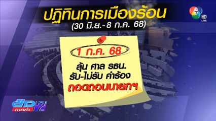เปิดปฏิทินการเมืองร้อน ก.ค.นี้