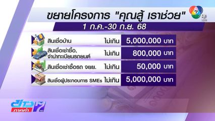 ขยายโครงการ คุณสู้ เราช่วย
