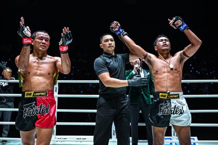 ONE ลุมพินี : บอสชาตรี ประกาศแจกโบนัสย้อนหลังแพ็กคู่ เมืองไทย vs เสกสรร