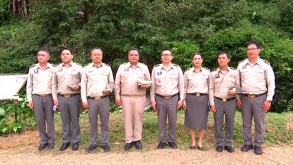 องคมนตรี ติดตามการดำเนินงานโครงการพัฒนาแหล่งน้ำ ที่จังหวัดอุตรดิตถ์
