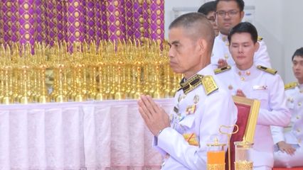 ผู้แทนพระองค์ พระเจ้าวรวงศ์เธอ พระองค์เจ้าอทิตยาทรกิติคุณ ไปมอบเทียนพรรษา "ศรีอทิตยประทีปาทร" และมอบรางวัลไตรสรณะบูชา พระเสมาสยาม ครั้งที่ 4 เนื่องในวันอาสาฬหบูชา ประจำปี 2568