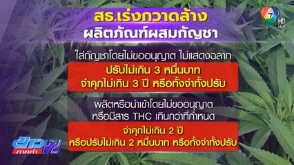 พรุ่งนี้ นัดชุมนุมคัดค้านยกเลิกกัญชาเสรี