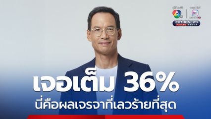 กรณ์ชี้ไทยเจอภาษี 36% นี่คือผลเจรจาที่เลวร้ายที่สุด