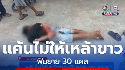 แค้นไม่ให้เหล้าขาว ฟันยาย 30 แผล
