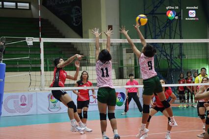 ประมวลภาพ วอลเลย์บอล แชมป์กีฬา 7HD 2025 : วังจันทร์วิทยา 3-1 เทศบาลชุมชนป้อมเพชร