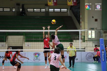 ประมวลภาพ วอลเลย์บอล แชมป์กีฬา 7HD 2025 : วังจันทร์วิทยา 3-1 เทศบาลชุมชนป้อมเพชร