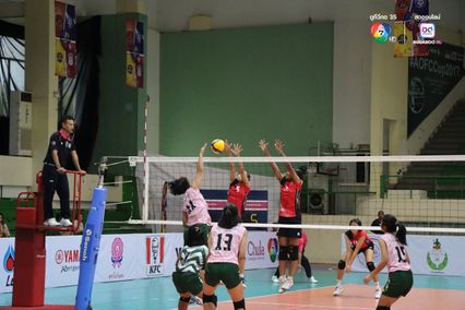 ประมวลภาพ วอลเลย์บอล แชมป์กีฬา 7HD 2025 : วังจันทร์วิทยา 3-1 เทศบาลชุมชนป้อมเพชร