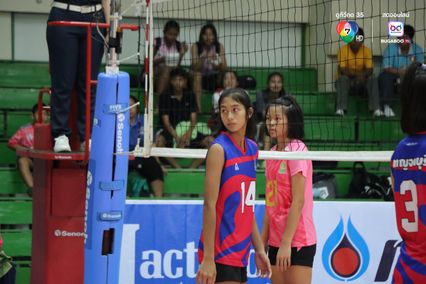 ประมวลภาพ วอลเลย์บอล แชมป์กีฬา 7HD 2025 : เทพมงคลรังษี 3-0 สตรีนนทบุรี