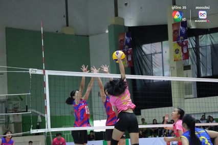 ประมวลภาพ วอลเลย์บอล แชมป์กีฬา 7HD 2025 : เทพมงคลรังษี 3-0 สตรีนนทบุรี