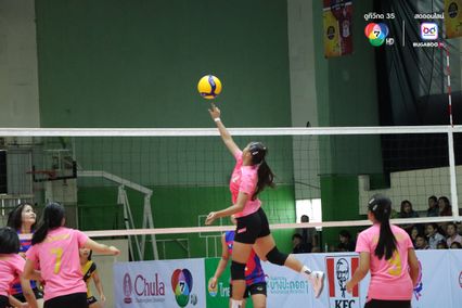 ประมวลภาพ วอลเลย์บอล แชมป์กีฬา 7HD 2025 : เทพมงคลรังษี 3-0 สตรีนนทบุรี