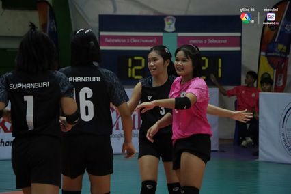 ประมวลภาพ วอลเลย์บอล แชมป์กีฬา 7HD 2025 : กีฬาเทศบาล 2 (วัดสว่างคงคา) 0-3 เทศบาล 3 วัดไชนาวาส