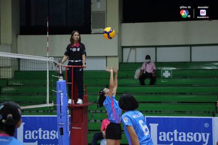 ประมวลภาพ วอลเลย์บอล แชมป์กีฬา 7HD 2025 : กีฬาเทศบาล 2 (วัดสว่างคงคา) 0-3 เทศบาล 3 วัดไชนาวาส