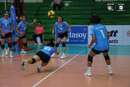 ประมวลภาพ วอลเลย์บอล แชมป์กีฬา 7HD 2025 : กีฬาเทศบาล 2 (วัดสว่างคงคา) 0-3 เทศบาล 3 วัดไชนาวาส