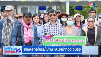 เกษตรกรโคนมไม่ทน เดินหน้าทวงเงินรัฐ