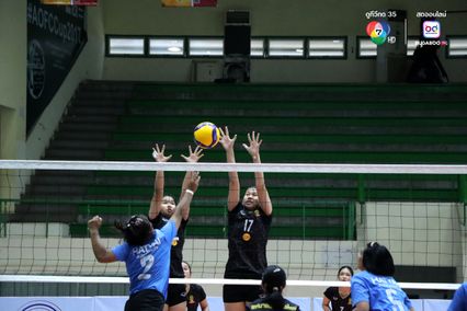 ประมวลภาพ วอลเลย์บอล แชมป์กีฬา 7HD 2025 : เทศบาล 1 (เอ็งเสียงสามัคคี) 0-3 บดินทรเดชา (สิงห์ สิงหเสนี)