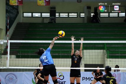 ประมวลภาพ วอลเลย์บอล แชมป์กีฬา 7HD 2025 : เทศบาล 1 (เอ็งเสียงสามัคคี) 0-3 บดินทรเดชา (สิงห์ สิงหเสนี)