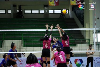 ประมวลภาพ วอลเลย์บอล แชมป์กีฬา 7HD 2025 : เทศบาล 3 วัดไชนาวาส 3-0 กาญจนาภิเษกวิทยาลัย กระบี่