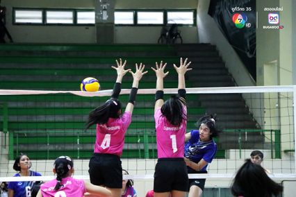 ประมวลภาพ วอลเลย์บอล แชมป์กีฬา 7HD 2025 : เทศบาล 3 วัดไชนาวาส 3-0 กาญจนาภิเษกวิทยาลัย กระบี่