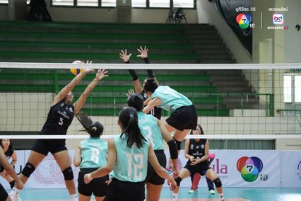 ประมวลภาพ วอลเลย์บอล แชมป์กีฬา 7HD 2025 : วิทยาลัยเทคโนโลยีพณิชยการอยุธยา 3-2 ชุมชนวัดหนองค้อ